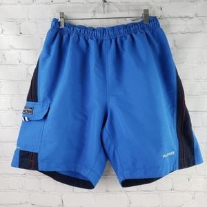 Tommy Hilfiger Mens Blue‎ Swim Trunks Large